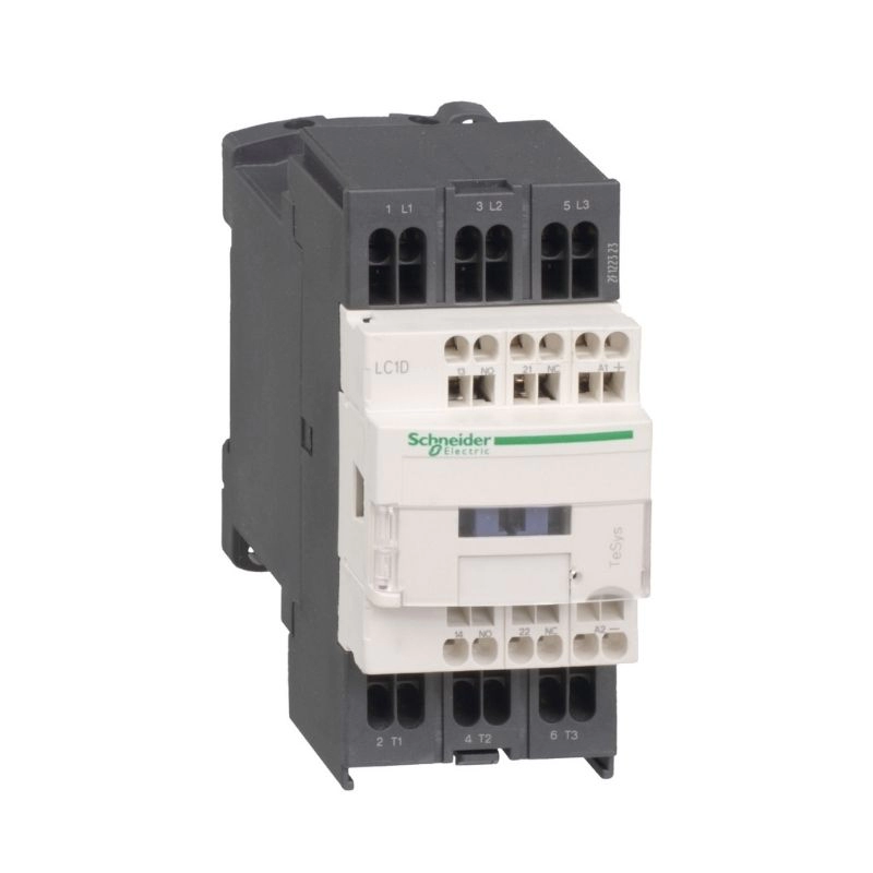 Contactor TeSys D tripolar de 9A 1NA+1NC 380VCA 